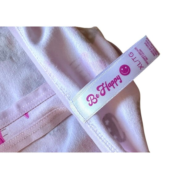 Be Happy Women's 5 Pack Cotton Thong Panties Size XL Multicolor Printed - Picture 4 of 5